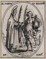 KG 10169
          <br/>
          Heiligen Fabian en Sebastiaan ("Heiligenkalender")
          <br/>
          <em>Callot, Jacques (1592 - 1635)</em>